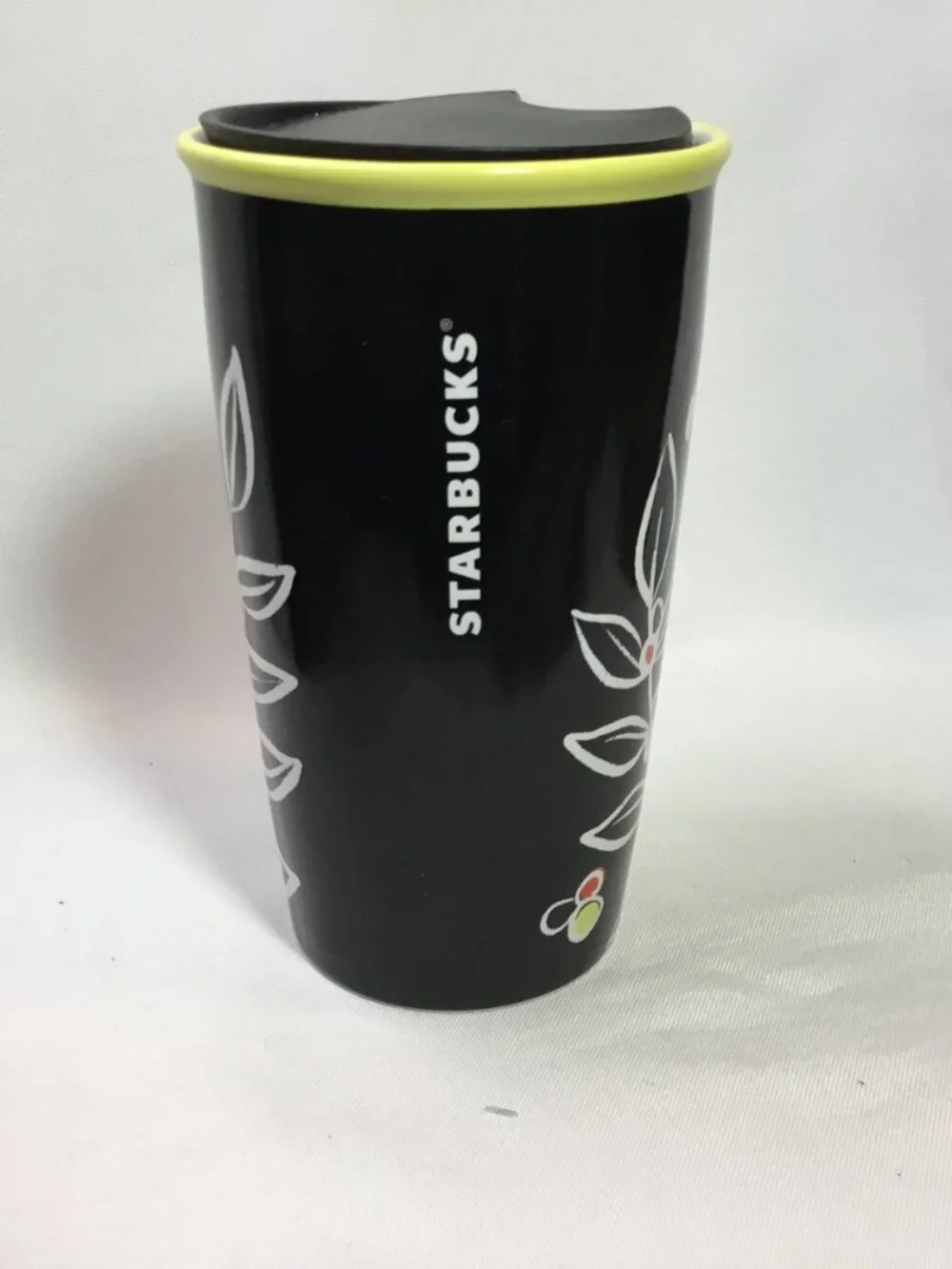 2018 Starbucks Sumatra Collection White Tiger Travel Tumbler w/Lid Mug Cup 12oz